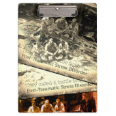 June is PTSD Awareness Poster Klembord (Voorkant)