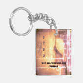 June is PTSD Bewustmaands Sleutelhanger (Voorkant Links)