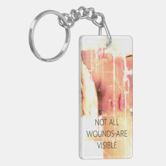 June is PTSD Bewustmaands Sleutelhanger (Voorkant Links)