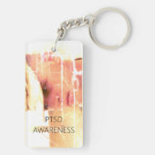 June is PTSD Bewustmaands Sleutelhanger (achterkant)