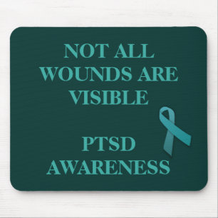 June is PTSD Bewustmakingsmaand T-Shirt Muismat