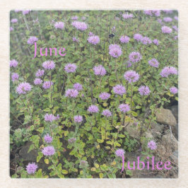 June Jubilee Glass Onderzetter