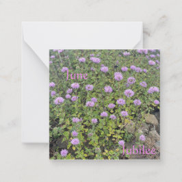 June Jubilee Notitiekaartje