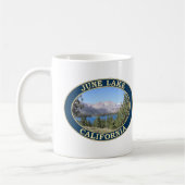 June Lake, Californië Koffiemok (Links)