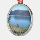 June Lake, Californië Metalen Ornament (Links)