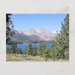 June Lake & Eastern Sierra Nevada Mountains, CA Briefkaart