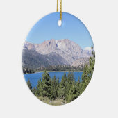 June Lake & Eastern Sierra Nevada Mountains, CA Keramisch Ornament (Rechts)