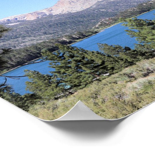 June Lake & Eastern Sierra Nevada Mountains, CA Poster (Hoek)