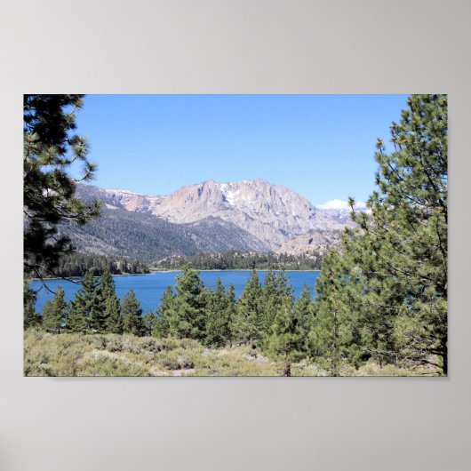 June Lake & Eastern Sierra Nevada Mountains, CA Poster (Voorkant)