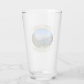 June Lake en Eastern Sierra Nevada Mountains Glas (Achterkant)