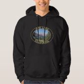 June Lake en Eastern Sierra Nevada Mountains Hoodie (Voorkant)