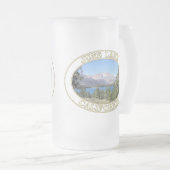 June Lake en Eastern Sierra Nevada Mountains Matglas Bierpul (Voorkant rechts)