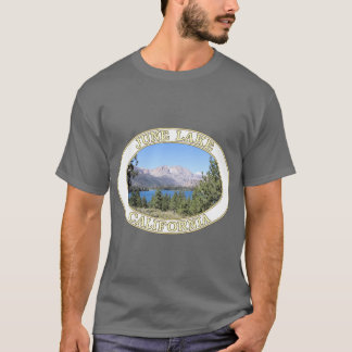 June Lake en oostelijke Sierra Nevada bergen in J T-shirt