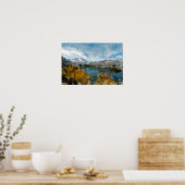 June Lake in Sierra Nevada Range of California Poster (Keuken)