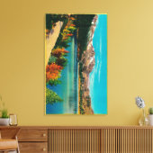 June Lake in the High SierraMono County, CA Canvas Afdruk (Insitu (Woonkamer))