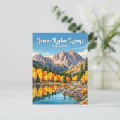 June Lake Loop VS Briefkaart (Staand voorkant)