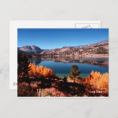 June Lake Mammoth Lakes California Briefkaart (Voorkant / Achterkant)