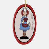 June "Life's a Beach" Annie Advent Ornament (Rechts)