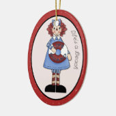 June "Life's a Beach" Annie Advent Ornament (Links)
