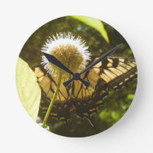 June Monarch Flower Clock