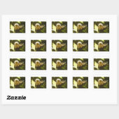 June Monarch Vierkante Sticker (Vel)