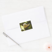 June Monarch Vierkante Sticker (Envelop)