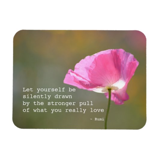 June Poppy Magneet (Horizontaal)