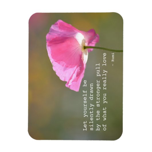 June Poppy Magneet (Verticaal)