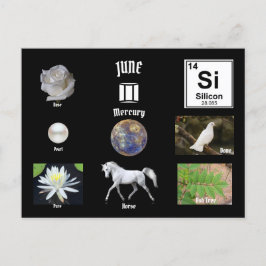 June Postcard Briefkaart