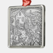 June, schaap shearing, Gemini Metalen Ornament (Links)