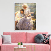 June Sunlight (door Joseph DeCamp) Canvas Afdruk (Insitu (Woonkamer))