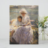 June Sunlight (door Joseph DeCamp) Kaart (Staand voorkant)