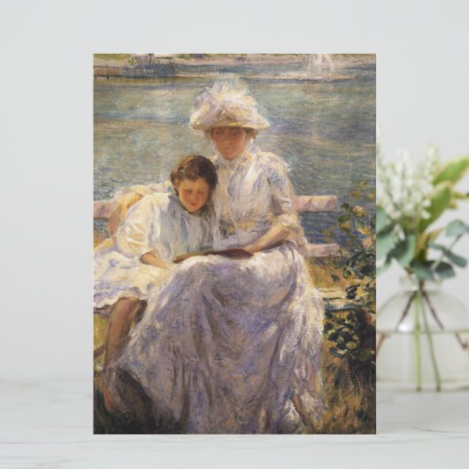 June Sunlight (door Joseph DeCamp) Kaart (Staand voorkant)