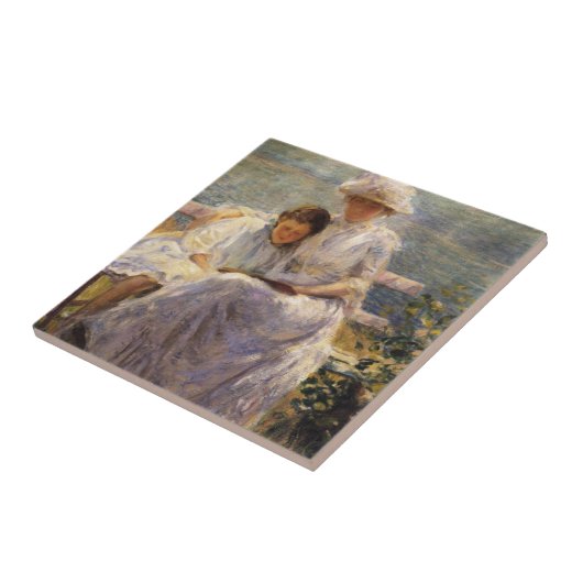 June Sunlight (door Joseph DeCamp) Tegeltje (Zijkant)