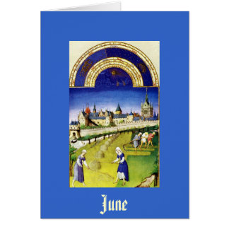 June - the Tres Riches Heures du Duc de Berry