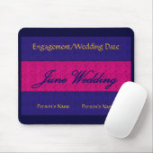 "June Wedding" Mousepad -  - Gepersonaliseerd Muismat (Met muis)