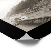 Juneau, AK Sheep Creek Foto 1914 Poster (Hoek)