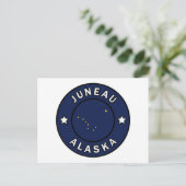Juneau Alaska Briefkaart (Staand voorkant)