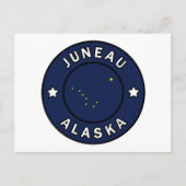 Juneau Alaska Briefkaart (Voorkant)