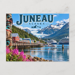 Juneau Alaska Briefkaart