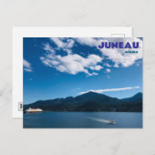 Juneau Alaska Briefkaart met Cruise Float Plane (Voorkant / Achterkant)