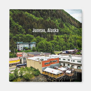 Juneau, Alaska, foto van de stad Magneet