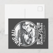 JUNEAU ALASKA - FUNNY SEAL BRIEFKAART (Voorkant / Achterkant)