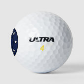 Juneau Alaska Golfballen (Logo)