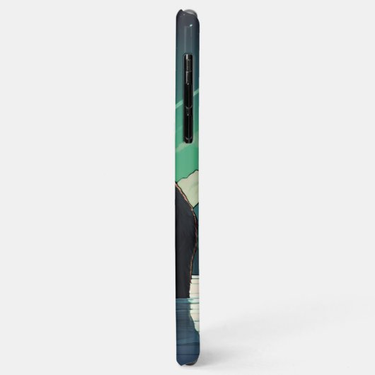 Juneau Alaska grizzly beer aurora noorderlicht Case-Mate iPhone Case (Achterkant/links)