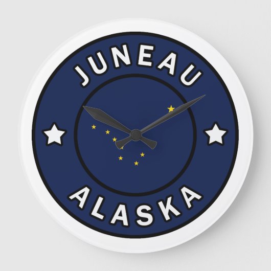 Juneau Alaska Grote Klok (Voorkant)