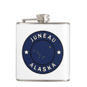 Juneau Alaska Heupfles (Voorkant)