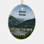 Juneau, Alaska Keramisch Ornament (Rechts)