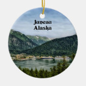 Juneau, Alaska Keramisch Ornament (Voorkant)