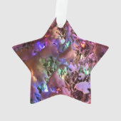 Juneau Alaska kerstboom Ornament (achterkant)